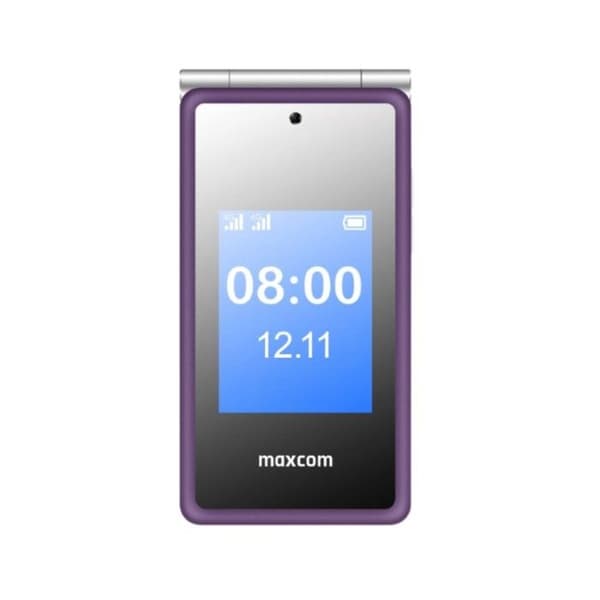 Maxcom MM835 4G Dubbelsim Mobiltelefon Lila