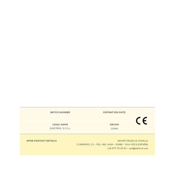 Rullerörkabel 2x1mm vit 15mts