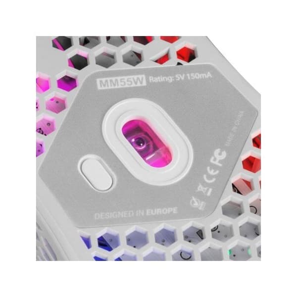 Souris Gaming - MM55 - RGB - 12800 dpi - 7 programmerbara knappar - Trådad