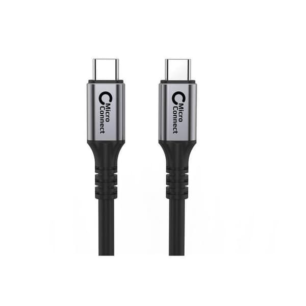 USB-kabel - MICRO CONNECT - USB4CC1 - 1,2 m - USB4 Gen 3x2 - Svart