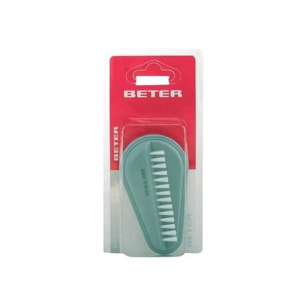 Beter - NAIL BRUSH dubbla nylonborst grå 1 st - -
