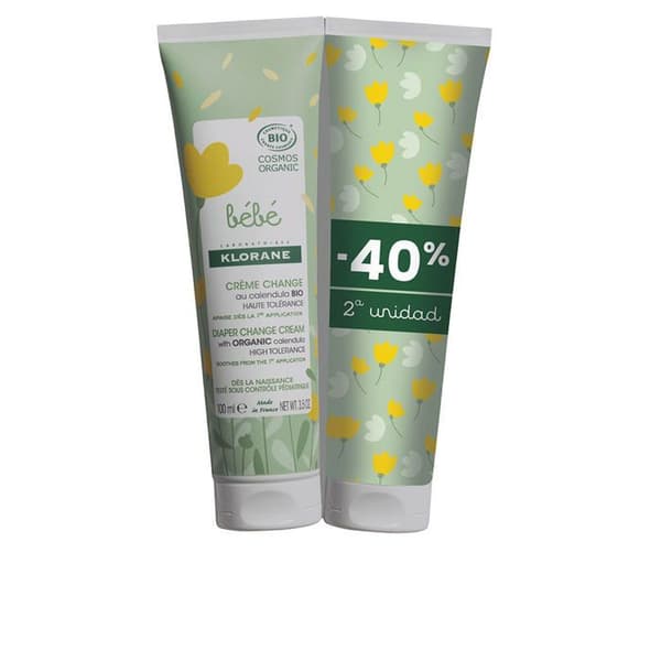 Kräm och puder för blöjbyte BÄBIS BIO kräm för blöjbyte paket 2 x 100 ml