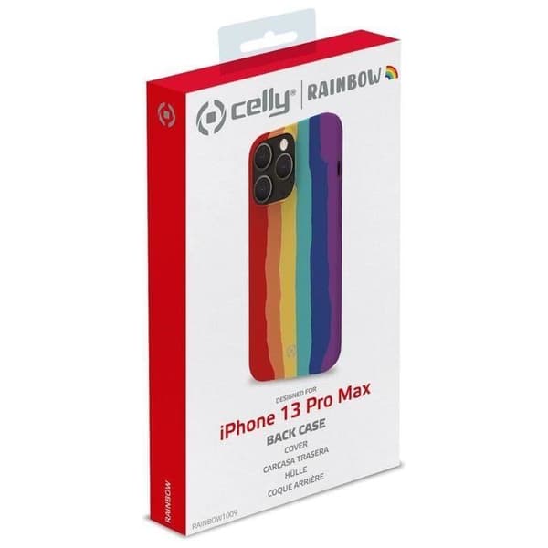 CELLY Skal Regnbåge iPhone 13 Pro Max