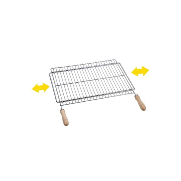 Utdragbar grill - Zing - 70x40 cm