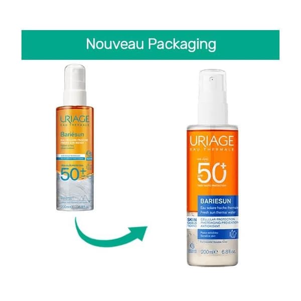 Uriage Bariésun Fräsch solvatten SPF50+ 200ml