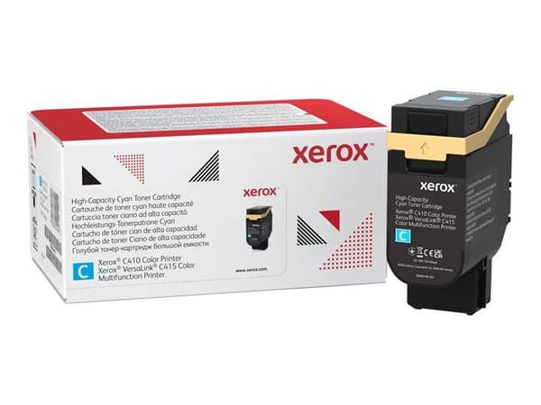 Xerox - hög kapacitet - cyan