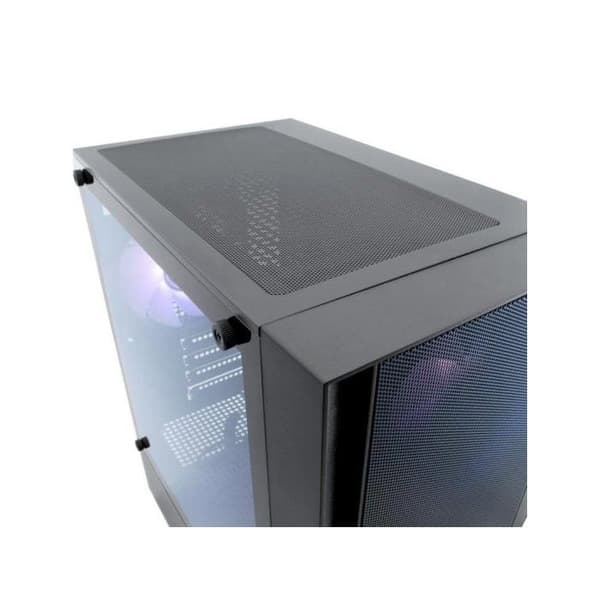 Coolbox GM220 MPFusion Micro ATX-chassi med 4 ARGB-fläktar USB-C