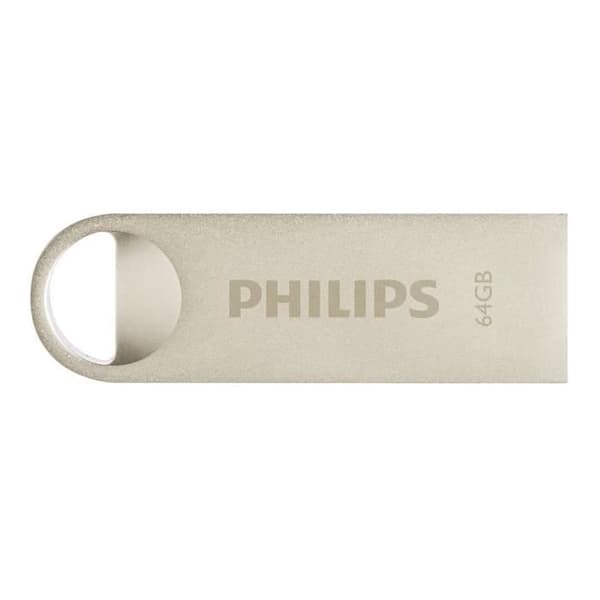 USB-minne - PHILIPS - Moon Edition - 64 GB - USB 2.0 - Stöttålig
