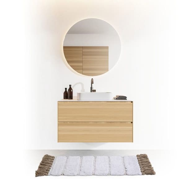 5five - matta 50x75cm taupe vit