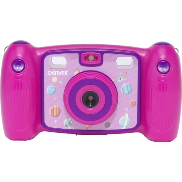 Digital kamera - DENVER - KCA-1310 - För barn - Rosa - 7 videoeffekter