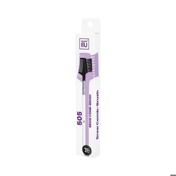 Ilū Make Up Brow Comb - Borste 505 - ögonbrynsborste