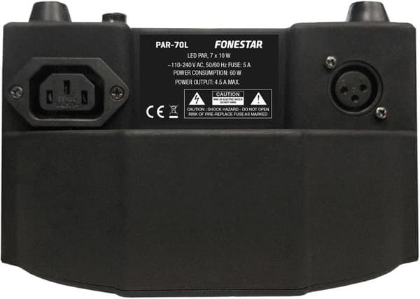 LED PAR platt projektor RGBW 7x10W