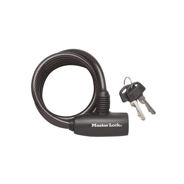 Master Lock 8126EURDPRO Nyckellås Kabel Antivol Svart