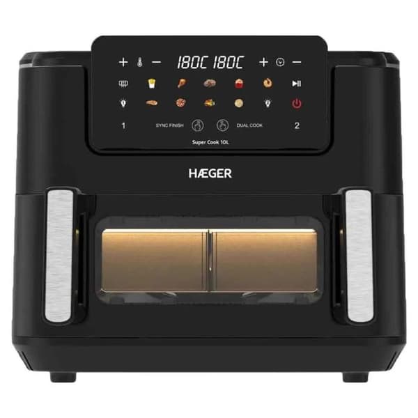 Haeger Super Cook 10L 2600W luftfritös