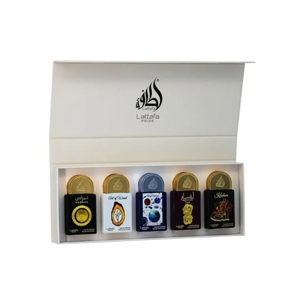Presentförpackning parfym - LATTAFA - Pride - 5x20 ml - Eau de parfum - Unisex