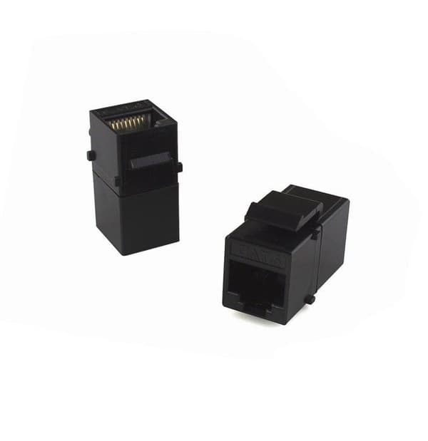 Dubbel hon RJ45-adapter - LAPARA NETWORKING - Cat 6 - UTP - Inomhus - Keystone