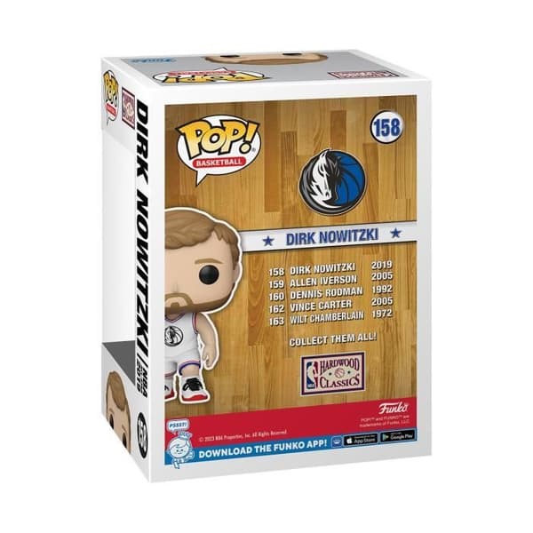 Figuriner - Funko Pop! - Dirk Nowitzki - NBA Legender - Grå - Samling