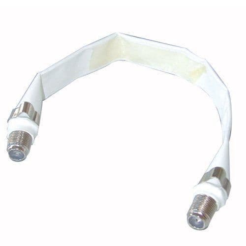 Kabel - Vivanco - 44102 - Vit - 1x F Hane - Tillbehör