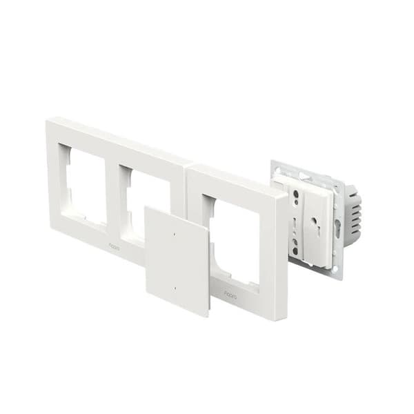 Strömbrytare - AQARA - H2 - 4 Knappar - Zigbee - Energikontroll