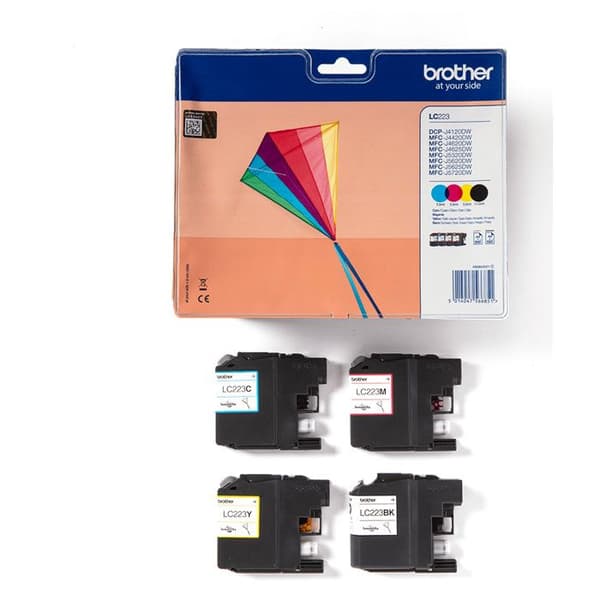 Cartuscher BROTHER LC-223 Multipack