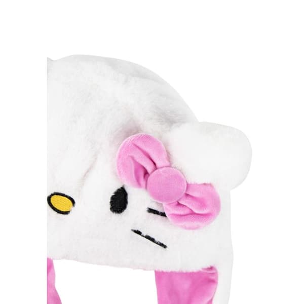 Hatt - DISNEY - Hello Kitty - Vit - 100% Polyester - Barn 3-12 år