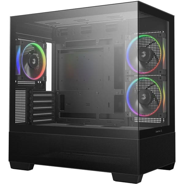 PC-chassi - DEEPCOOL - CG380 3F - Mid-tower - Micro-ATX - 3 inkluderade ARGB-fläktar