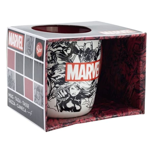 Stor - Marvel - Mugg Marvel Collage 380 ml