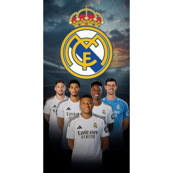Real Madrid strandhandduk spelare