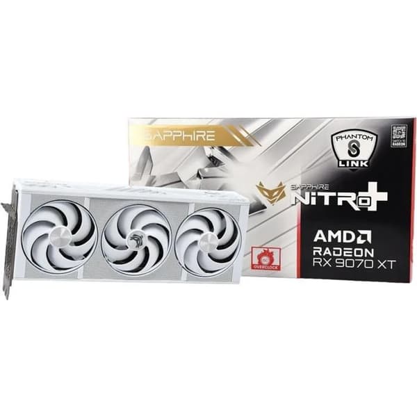 Grafikkort Sapphire Radeon RX 9070 XT Nitro+ PhantomLink Polar OC