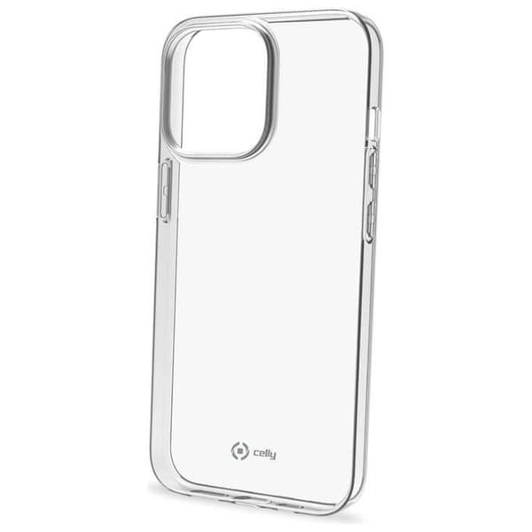 "Coque - CELLY - iPhone 13 Pro - Transparent - Flexibel - Stötskydd"