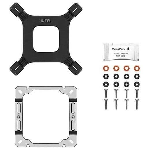 DeepCool AG400 WH Processor Kylare Luft 12 cm Vit 1 styck(s)