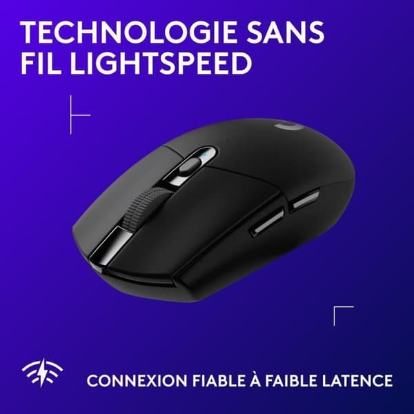 Trådlös spelmus - Logitech G - G305 Lightspeed - Svart