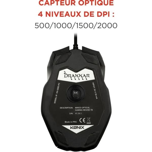 Spelmus Konix Drakkar Runemaster