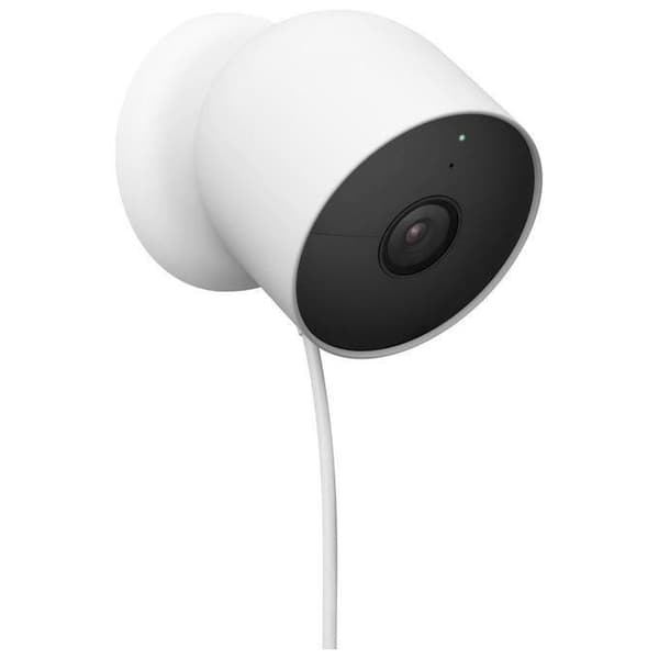 Google Nest Cam IP-säkerhetskamera 720p interiör och exteriör Bombilla - parad