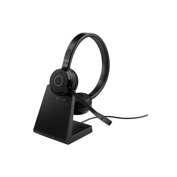 Mikro-headset - Jabra - Evolve 65 TE Stereo - Bluetooth - Trådlös - USB-A