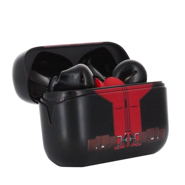 Support headset - EXQUISITE GAMING - Deadpool (Marvel) - Mini Holdems 10 cm - Röd - För TWS Buds trådlösa