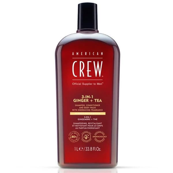 Soin 3-i-1 Ingefära + Te American Crew 1L