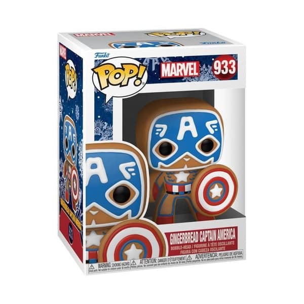 Funko Pop! Marvel: Holiday - Captain America