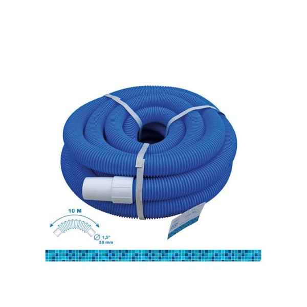 Flytande poolslang - 10 m - 38 mm diameter