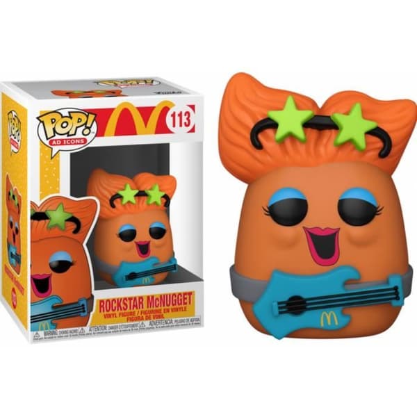 MCDONALDS - Bobble Head POP #113 - Rockstar Nugget
