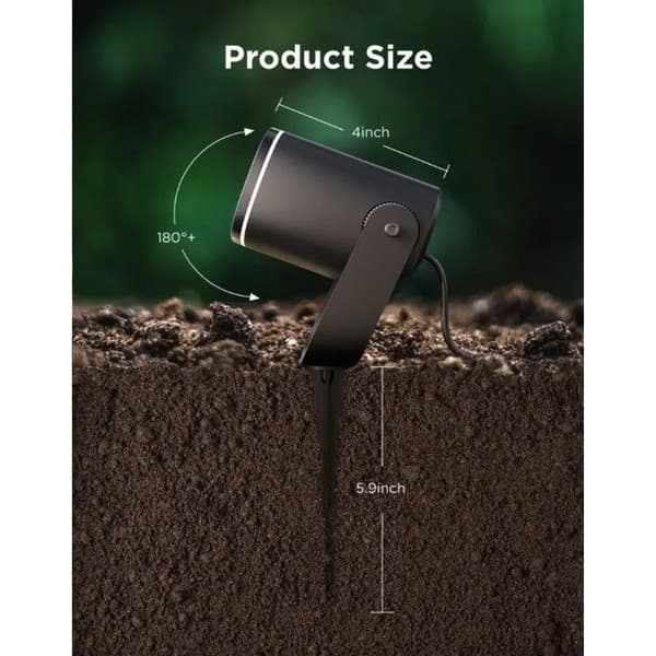 Govee Utomhus Spot LED Pack 2 - Smart Ansluten Belysning