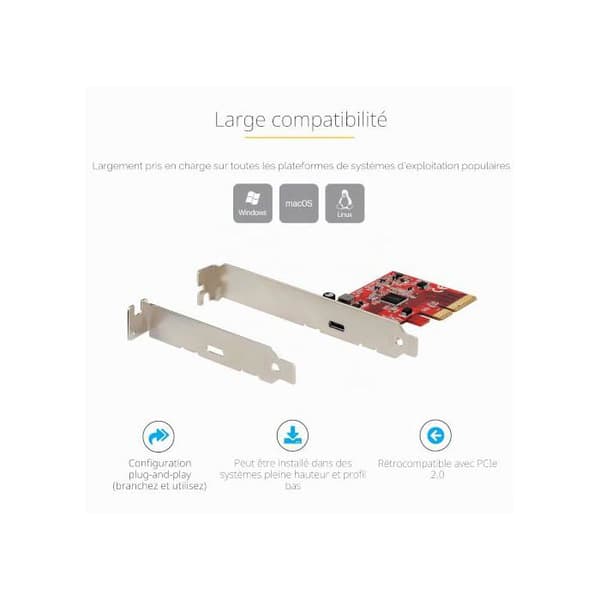 Startech PEXUSB321C PCI-kort