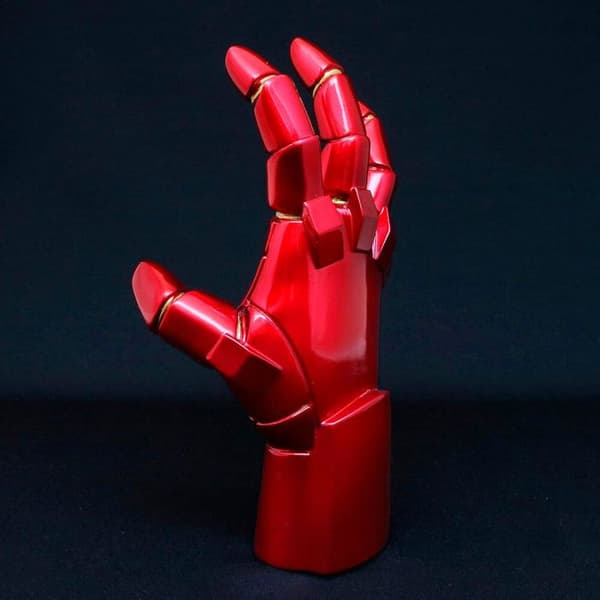 Statuett Diamant Välj Leksaker Marvel Iron Man Heroiska Händer