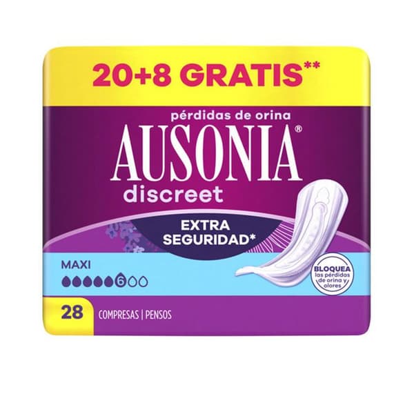 Diskreta inkontinensskydd maxi 28 enheter