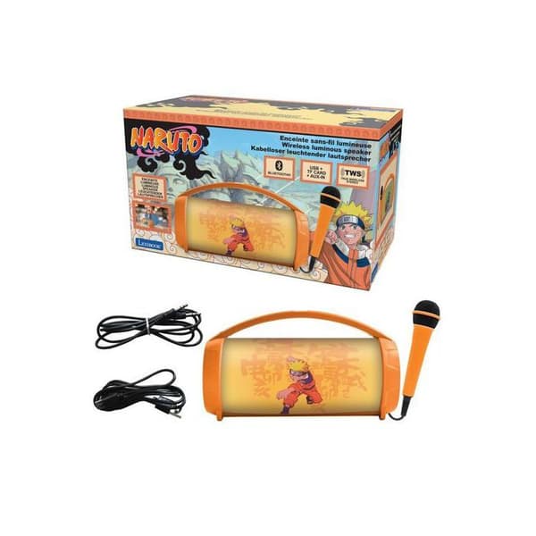 Bluetooth-högtalare Naruto Lexibook med belysning och mikrofon