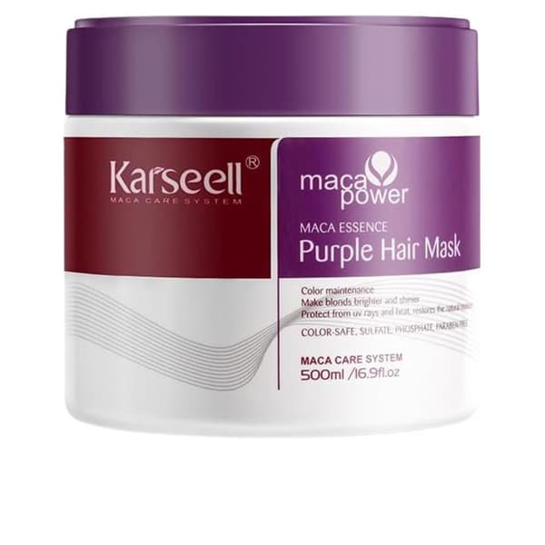 Färgskydd MACA ESSENCE lila mask 500 ml