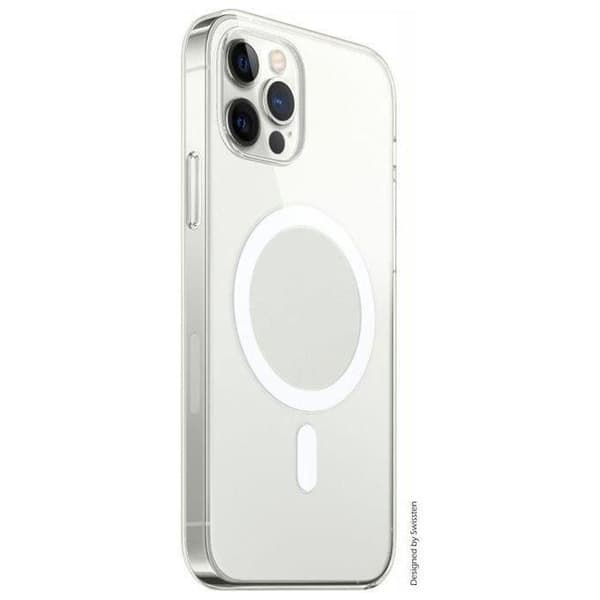 Coque - Swissten - MagStick - Transparent - MagSafe - iPhone 14 Pro