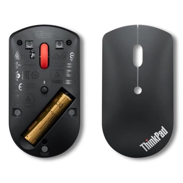 Bluetooth-mus - LENOVO - ThinkPad - Tyst - Optisk - Svart