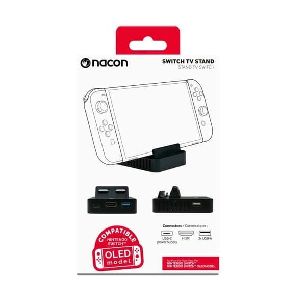 Dockningstation - Nintendo - Switch/Switch OLED - HDMI - 4K - Portabel