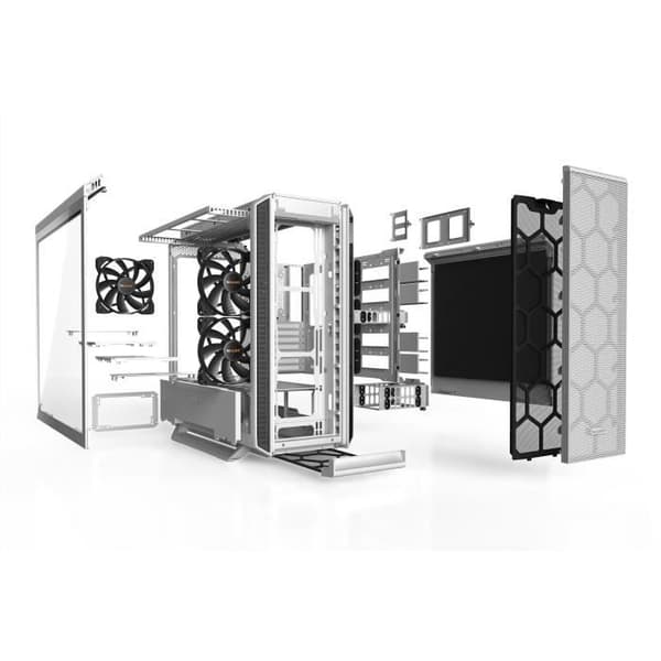 Boîtier PC - BE QUIET! - Silent Base 802 Window - BGW40 - Vit - Vit